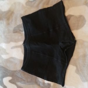 Carushka black hot shorts size medium